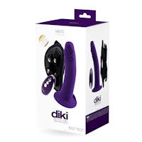 a purple cliki sex toy in its packaging