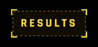 a black background with the words results on it