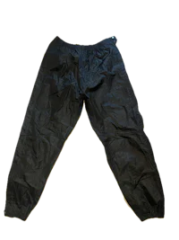 a pair of black pants on a black background