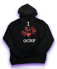 i love gobf hoodie