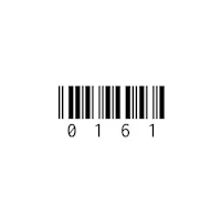 a barcode on a white background