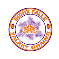 the logo for sioux falls vally brains