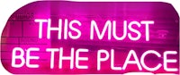 this must be the place neon sign