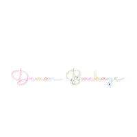 demon bagage logo on a black background