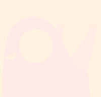 an illustration of a bird in a pink background