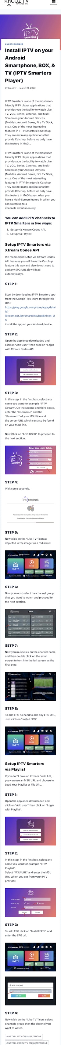 a screen shot of a website with a blue background and purple text
