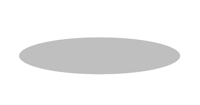 a black circle on a black background