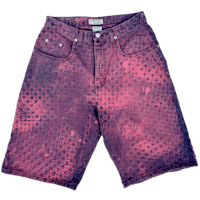 bleach dye one of one screen printed 