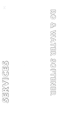 a black and white poster with the words ro & water services