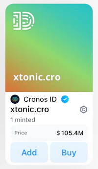 a screenshot of the xonic cro app on an iphone
