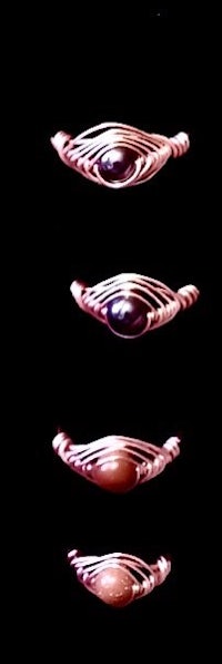 a group of different shaped objects on a black background