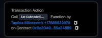 a screenshot of a transaction action on a phone