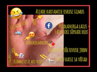 a picture of a hand with a lot of different emotions on it