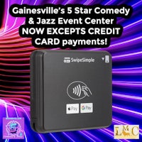 ganley's star comedy and jazz event center now accepts credit cards