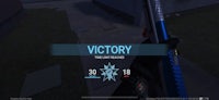 a screenshot of a game with the word victory on it