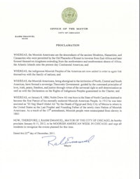a letter signed by president ronald reagan
