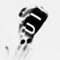 a black and white photo of a person