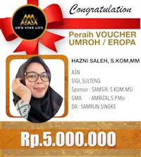 a woman wearing a hijab with the words'congratulations'