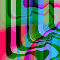 a colorful abstract background with wavy lines
