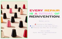 every repair is a ritual of renewal