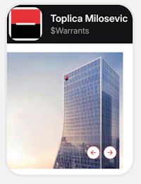 topica milskovic - sw warrants - sw warrants - topica milskovic - s