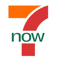 the 7 now logo on a white background
