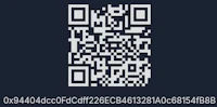 an image of a qr code on a black background