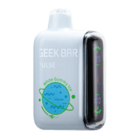 the geek bar pulse is shown on a white background