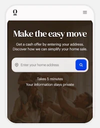 a mobile app with the words make the easy move