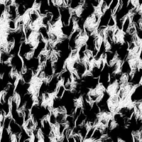 a black and white image of smoke on a black background