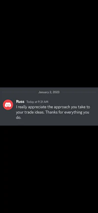 a black screen with a message on it