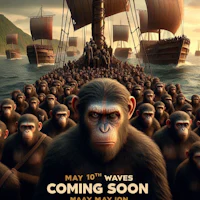 war of the planet of the apes poster