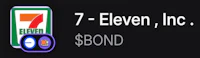 7 eleven, inc $ bond