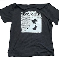 the back of a t - shirt that says draas