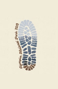 an image of a foot print on a white background