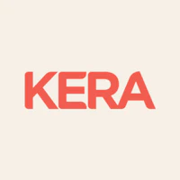 kera logo on a beige background