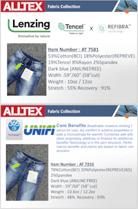 a picture of a pair of jeans with a label on it