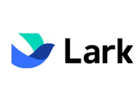 the logo for lark