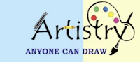 artistry anyone can draw logo