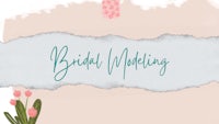 a torn piece of paper with the words'bridal wedding'