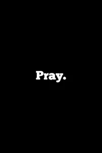 a black background with the word pray on it
