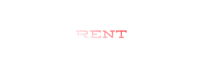 a black background with the word rent on it