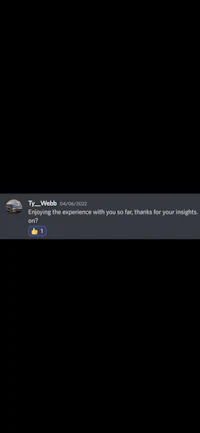 a black screen with a message on it