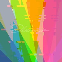a colorful abstract background with a rainbow of colors