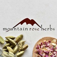 the logo for mountain rose herbs