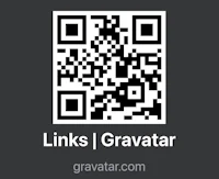 links gravetar qr code