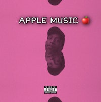 the cover of apple music with a man in a hat