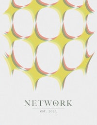 a poster with the words network on it