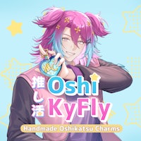 oshi kyfly handmade otaku charms