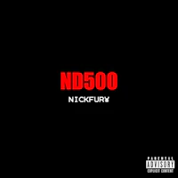 a black background with the words nd500 on it